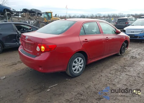 2009 Toyota Corolla Le from USA, damaged, VIN 2T1BU40E39C115873